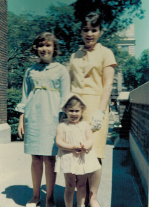 Laura, Susan, & Mother when Laura was three